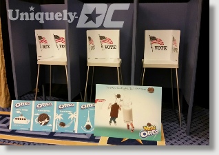 Uniquely DC voting booth rentals for business meetings and special events.