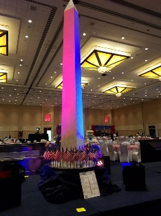 Uniquely DC specializes in Patriotic themed events, decor and entertainment in the Washington DC Metro Area.  Our in house fabrication shop provides stunning 3D backdrops, sets, props, portraits and lighting to make your DC Patriotic Themed Event memorable.
