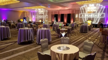 Uniquely DC specializes in ligting for themed events, decor and stages in the Washington DC Metro Area.  Our extensive in house equipment provides stunning lighting for 3D backdrops, sets, props, portraits and more making your DC Event memorable.