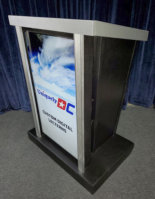 Digital lectern podium rentals