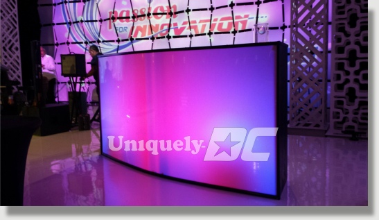 Uniquely DC custom glow bars, LED bars, creative counters and business meeting productions in Washington DC, Maryland and Virginia.
